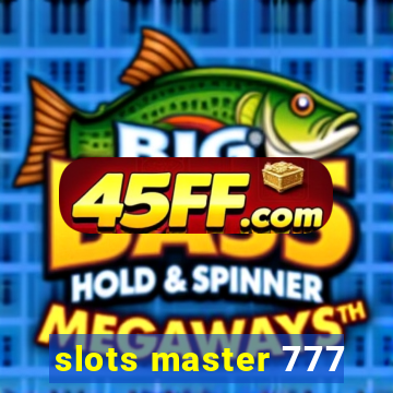 slots master 777